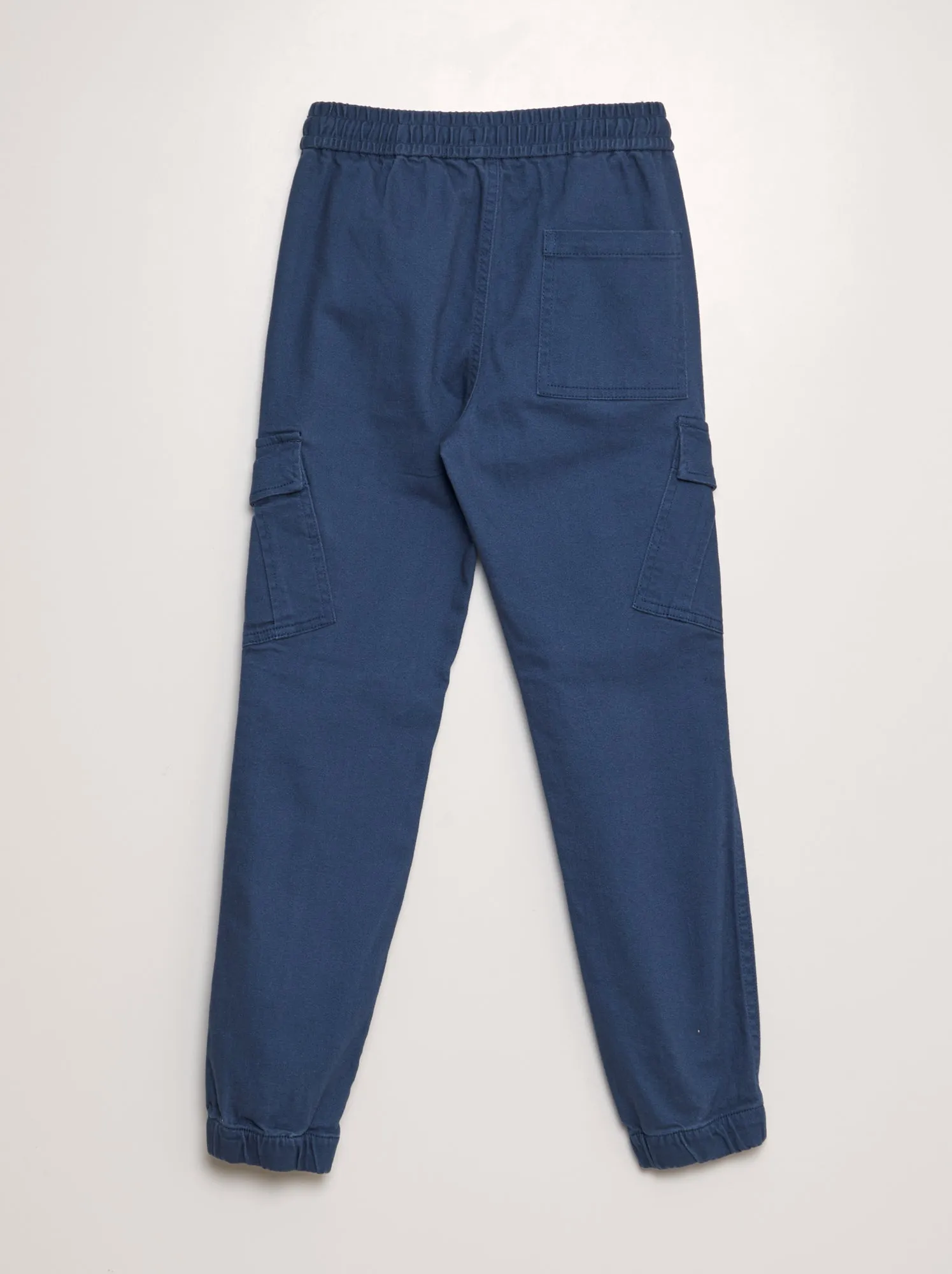Pantaloni con tasche laterali - BLU