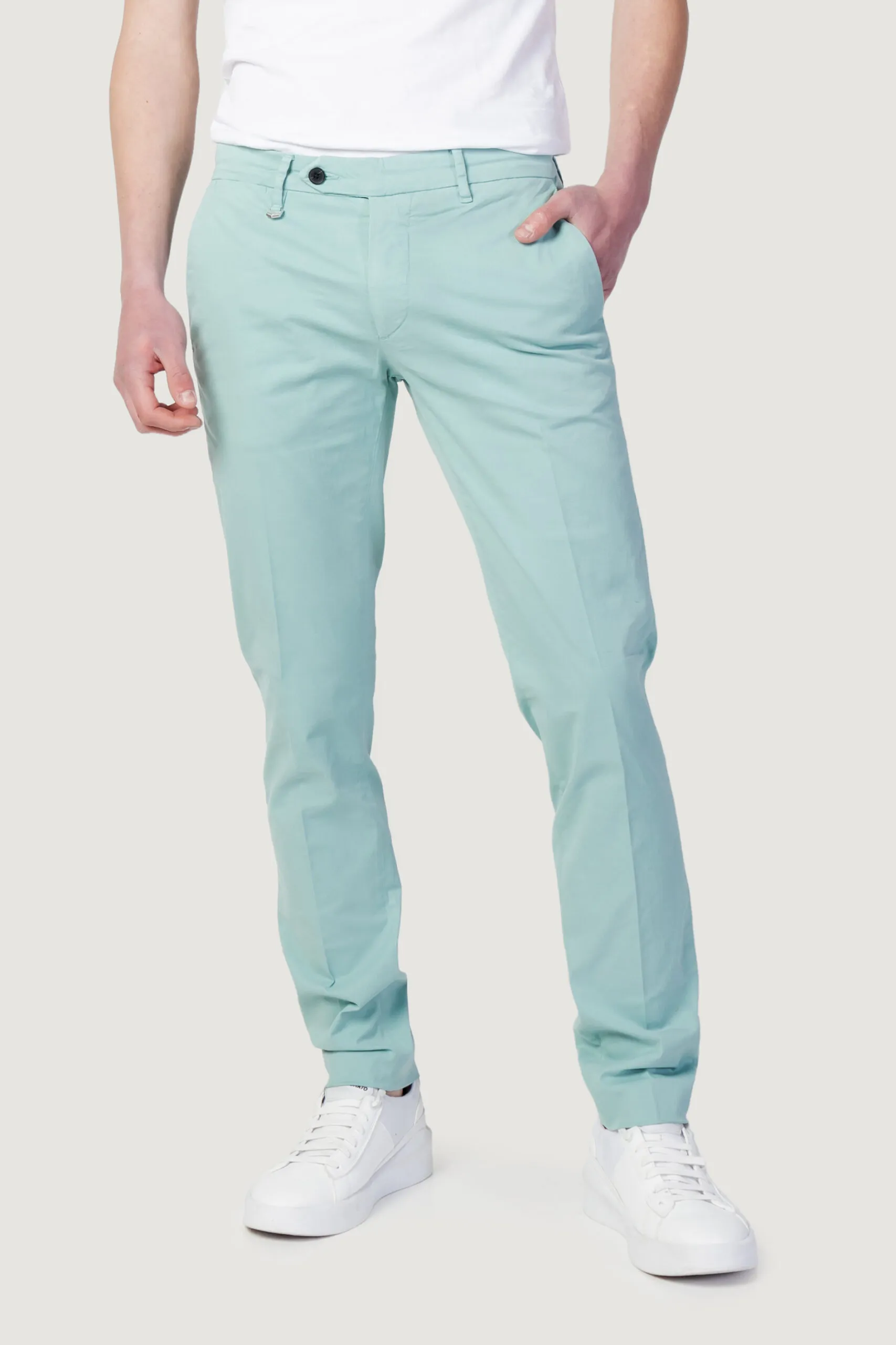Pantaloni skinny Antony Morato bryan skinny fit Verde