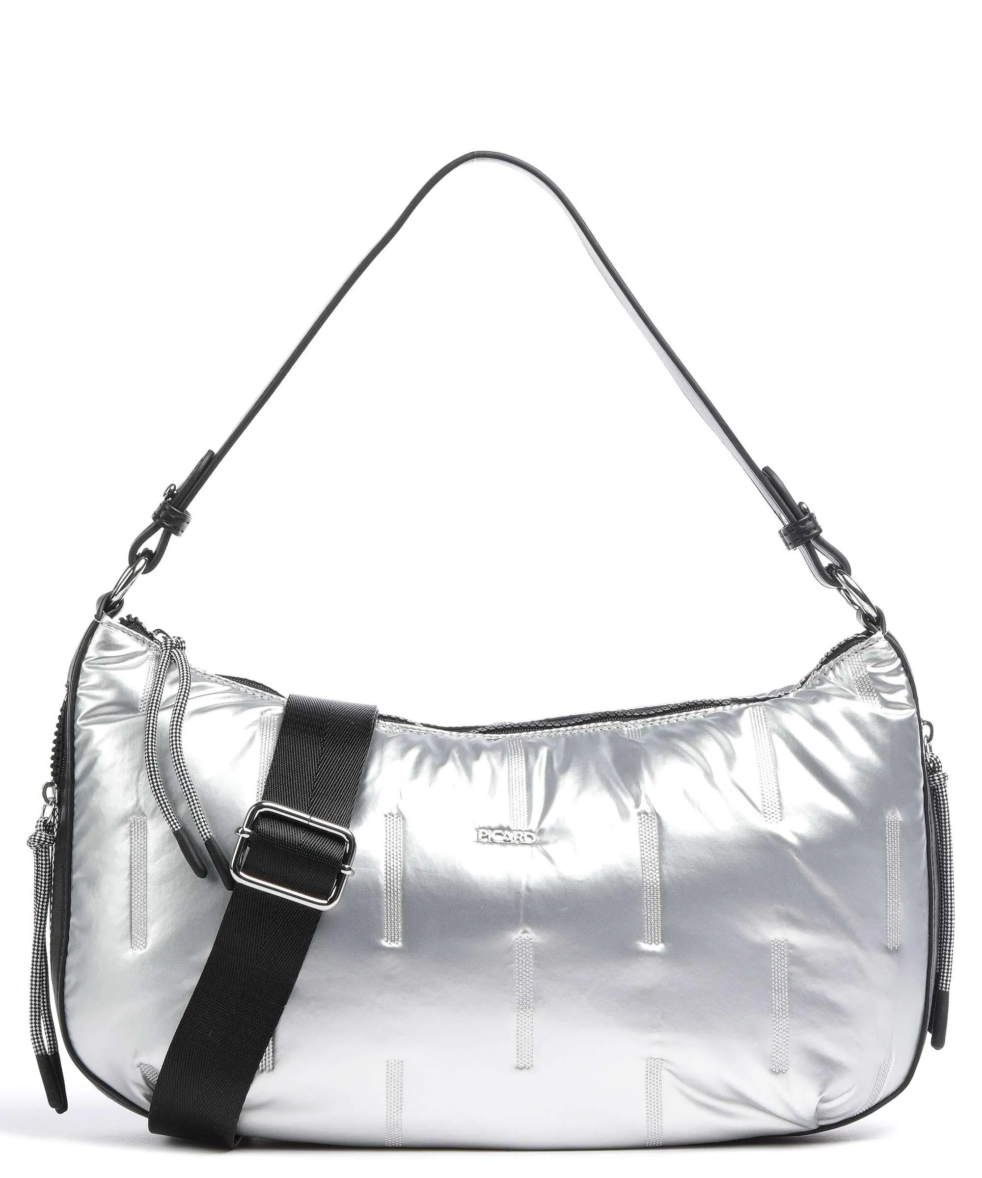  Picard Arosa Borsa hobo sintetico argento  