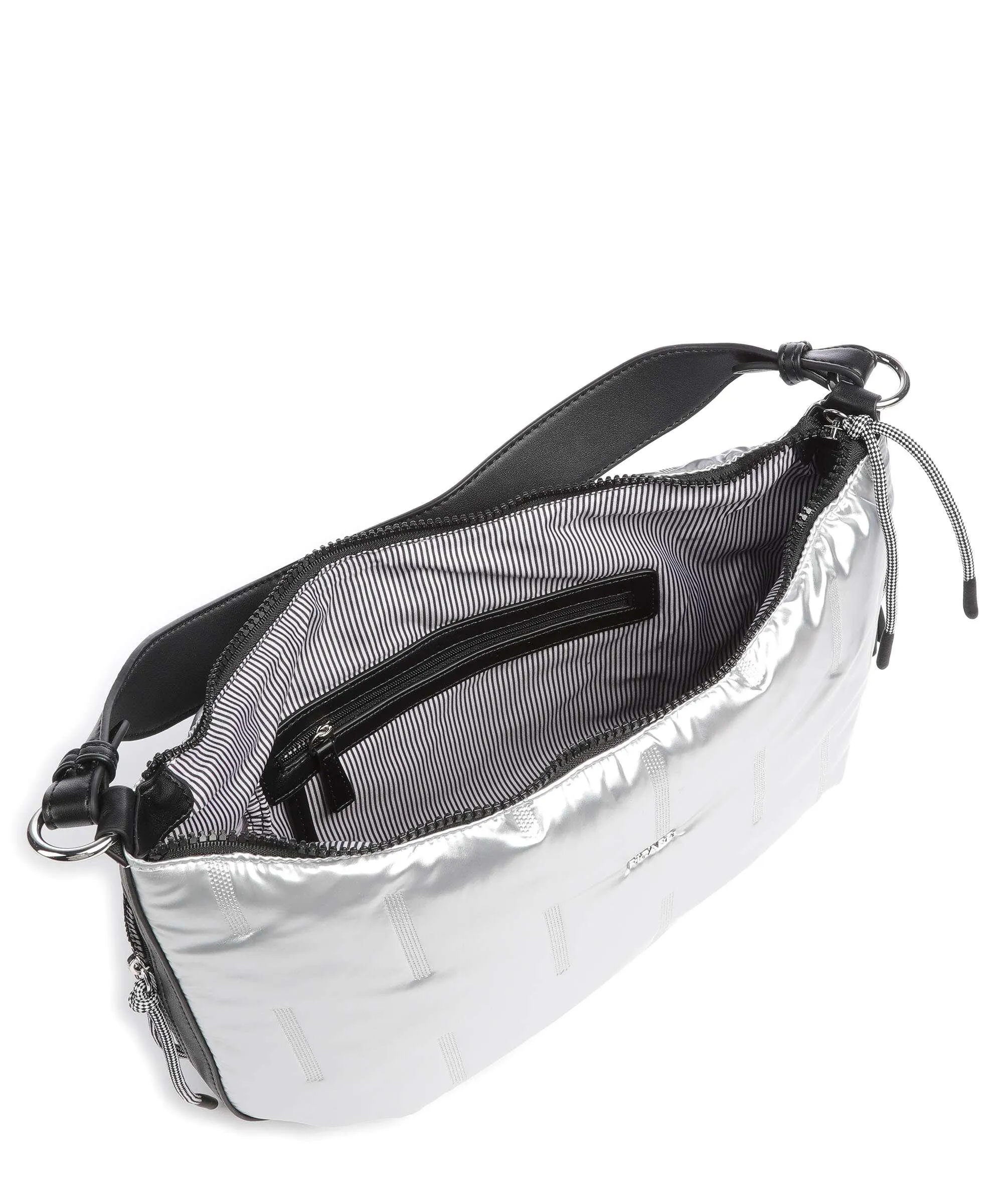  Picard Arosa Borsa hobo sintetico argento  
