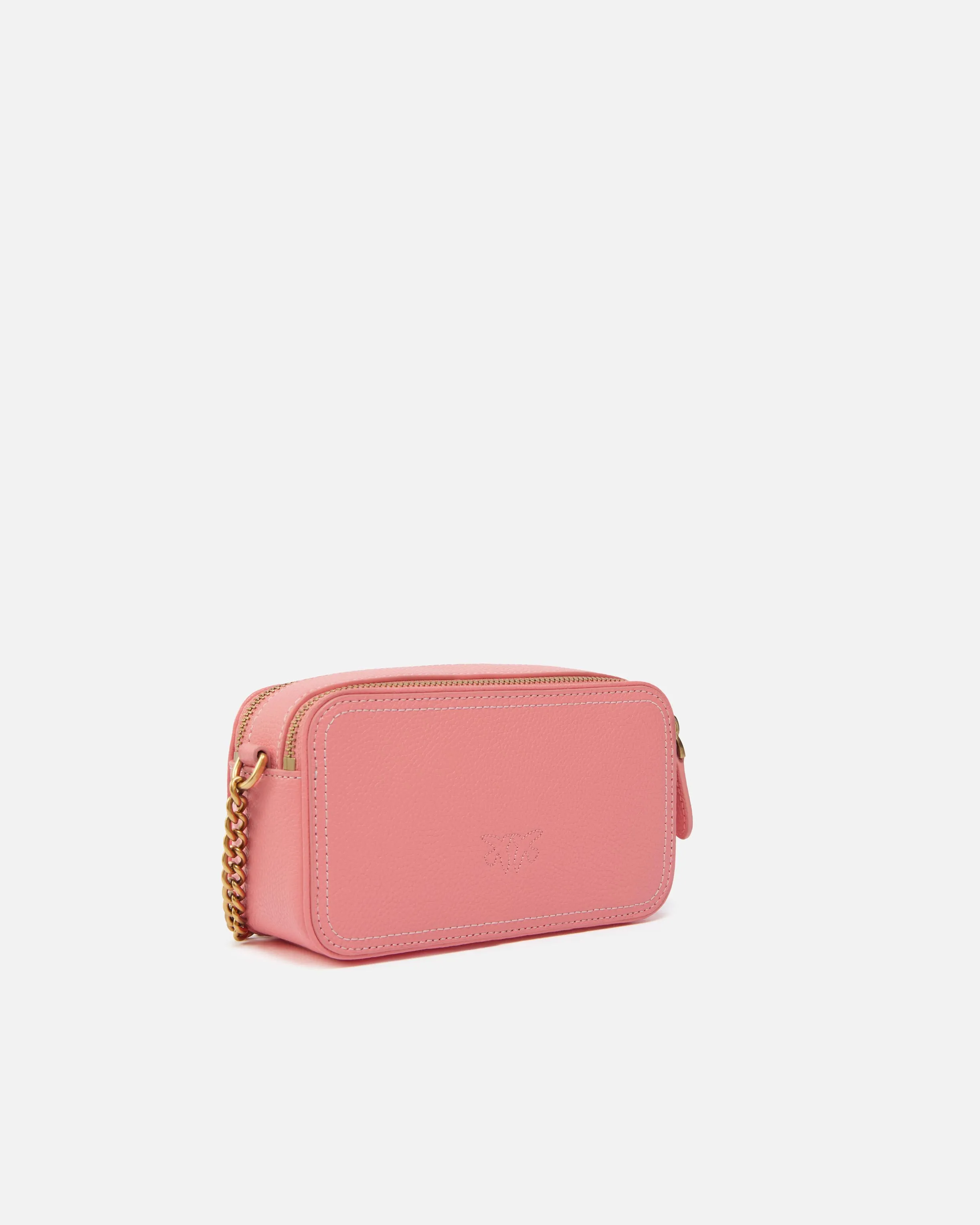  Piccola borsa a tracolla con logo Love Birds in rilievo    