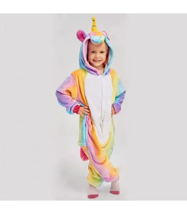 Pigiamone unicorn rainbow