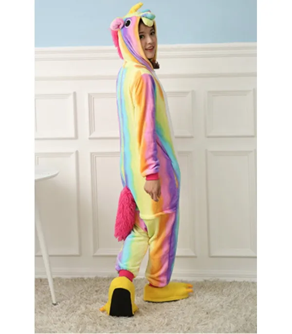 Pigiamone unicorn rainbow