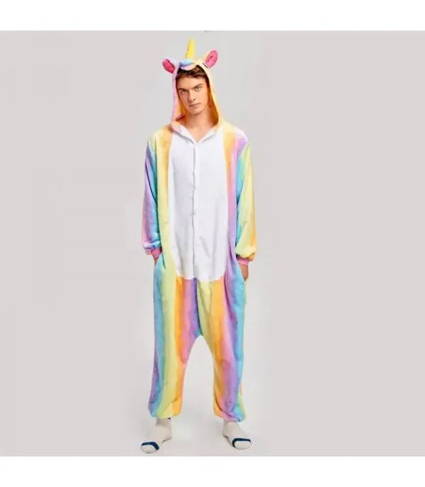 Pigiamone unicorn rainbow