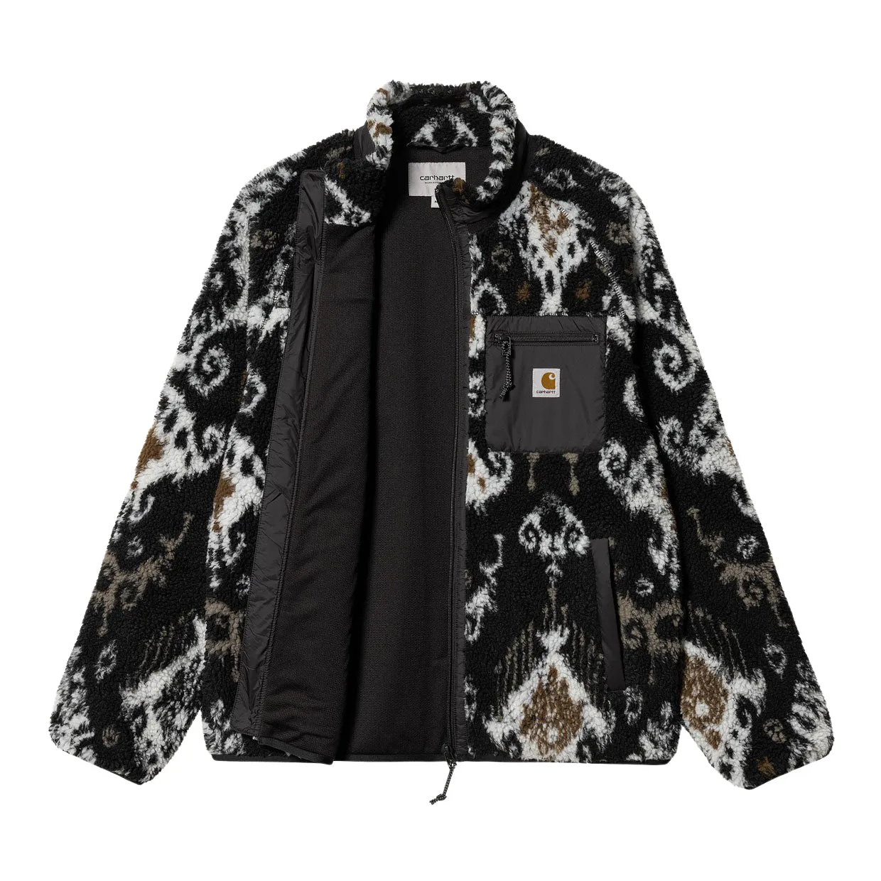 Pile Uomo Carhartt WIP Prentis Liner Nero Multicolor