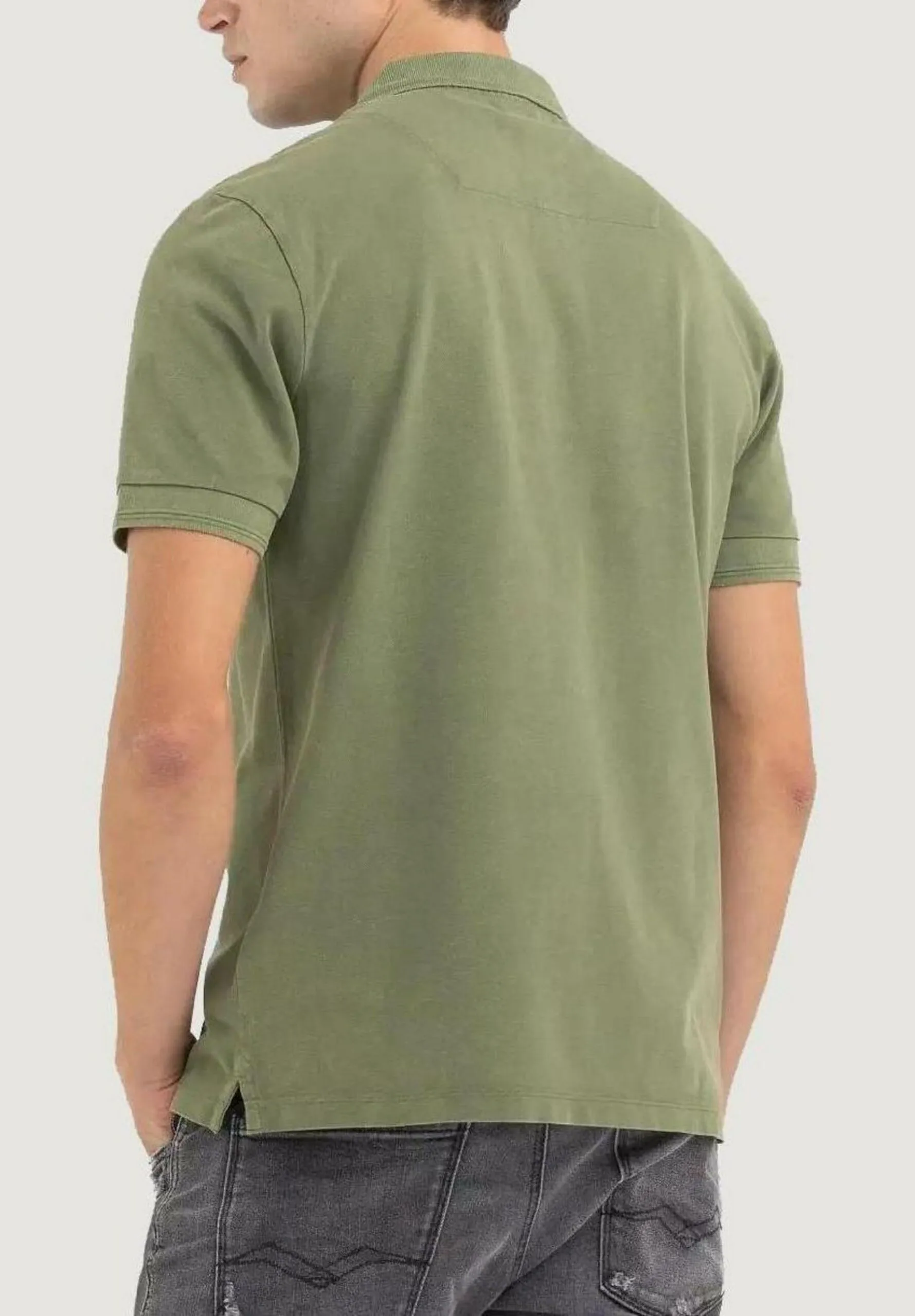 Polo manica corta Replay  Verde