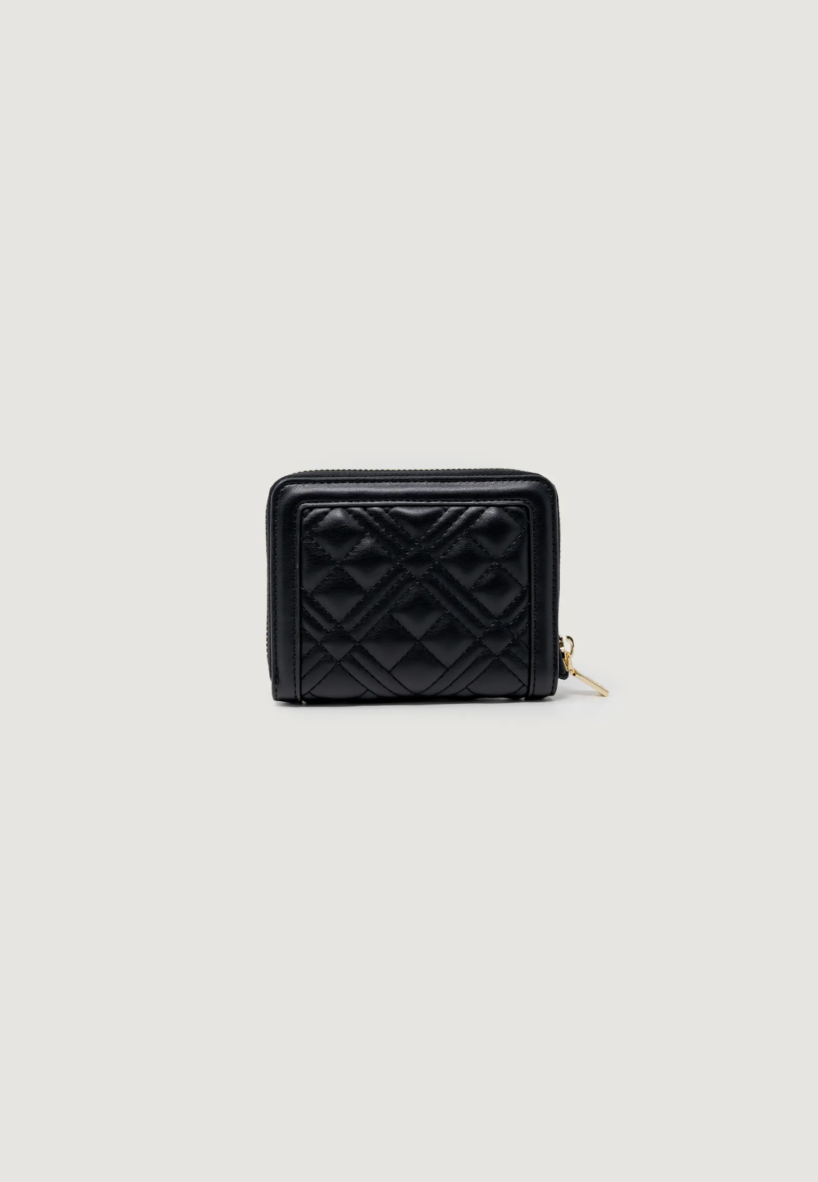 Portafoglio grande Love Moschino  Nero – Oro