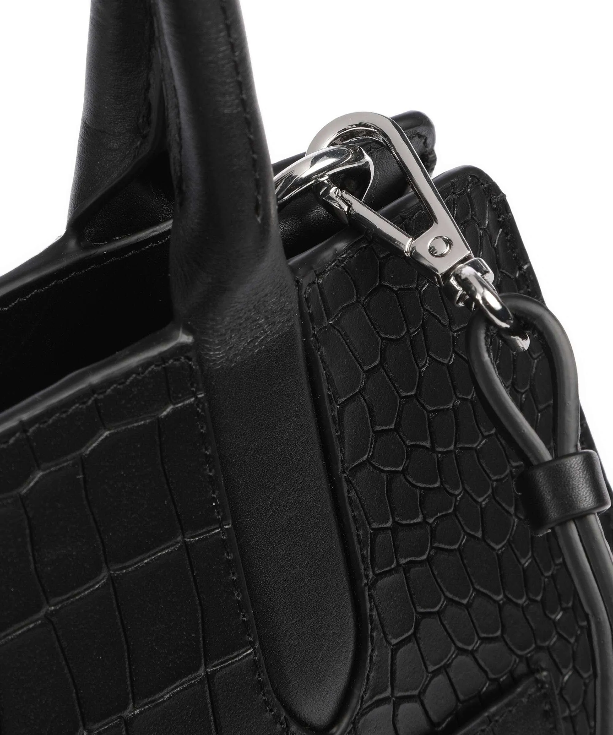  Radley London Glasshouse Borsa a mano pelle di vacchetta goffrata nero  