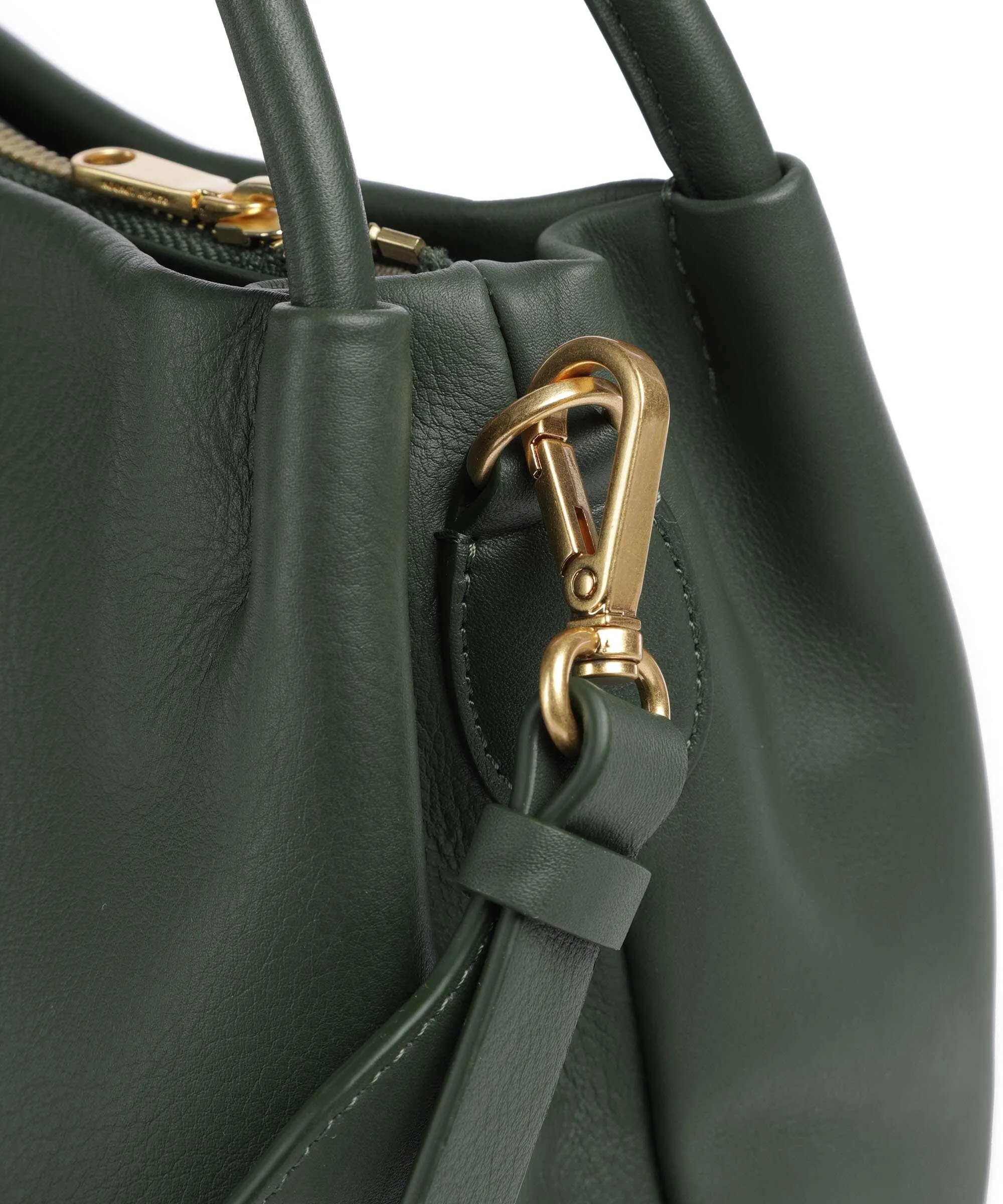  Radley London Ivydale Road Borsa a mano pelle di vacchetta grana verde  
