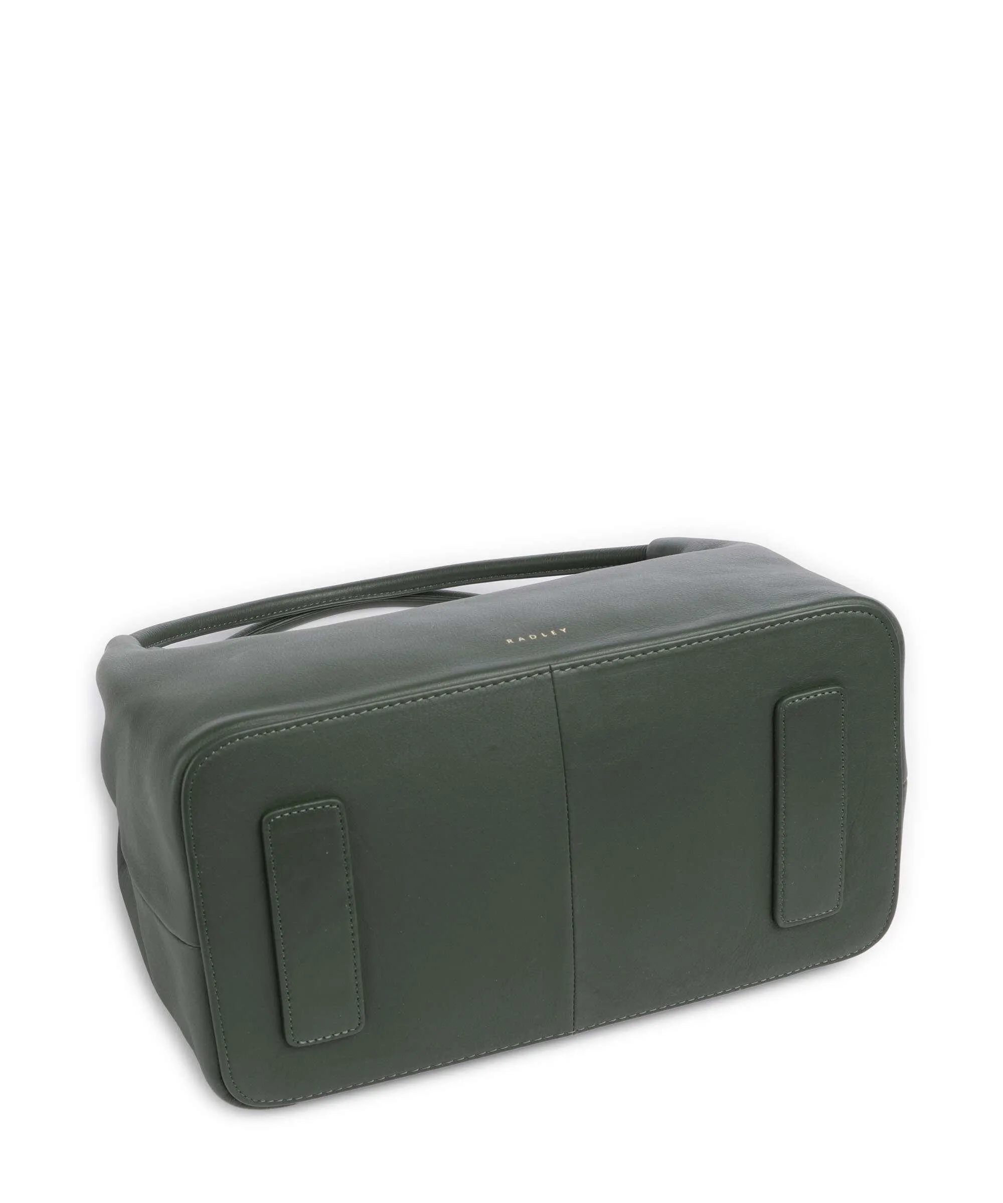  Radley London Ivydale Road Borsa a mano pelle di vacchetta grana verde  