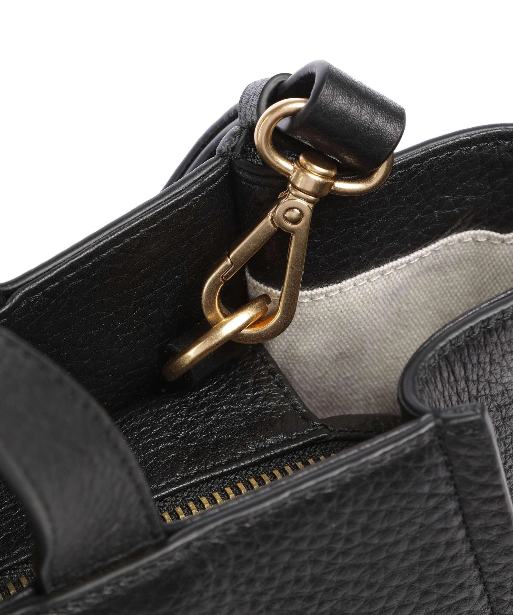  Radley London Oak Street Borsa a mano pelle di vacchetta grana nero  