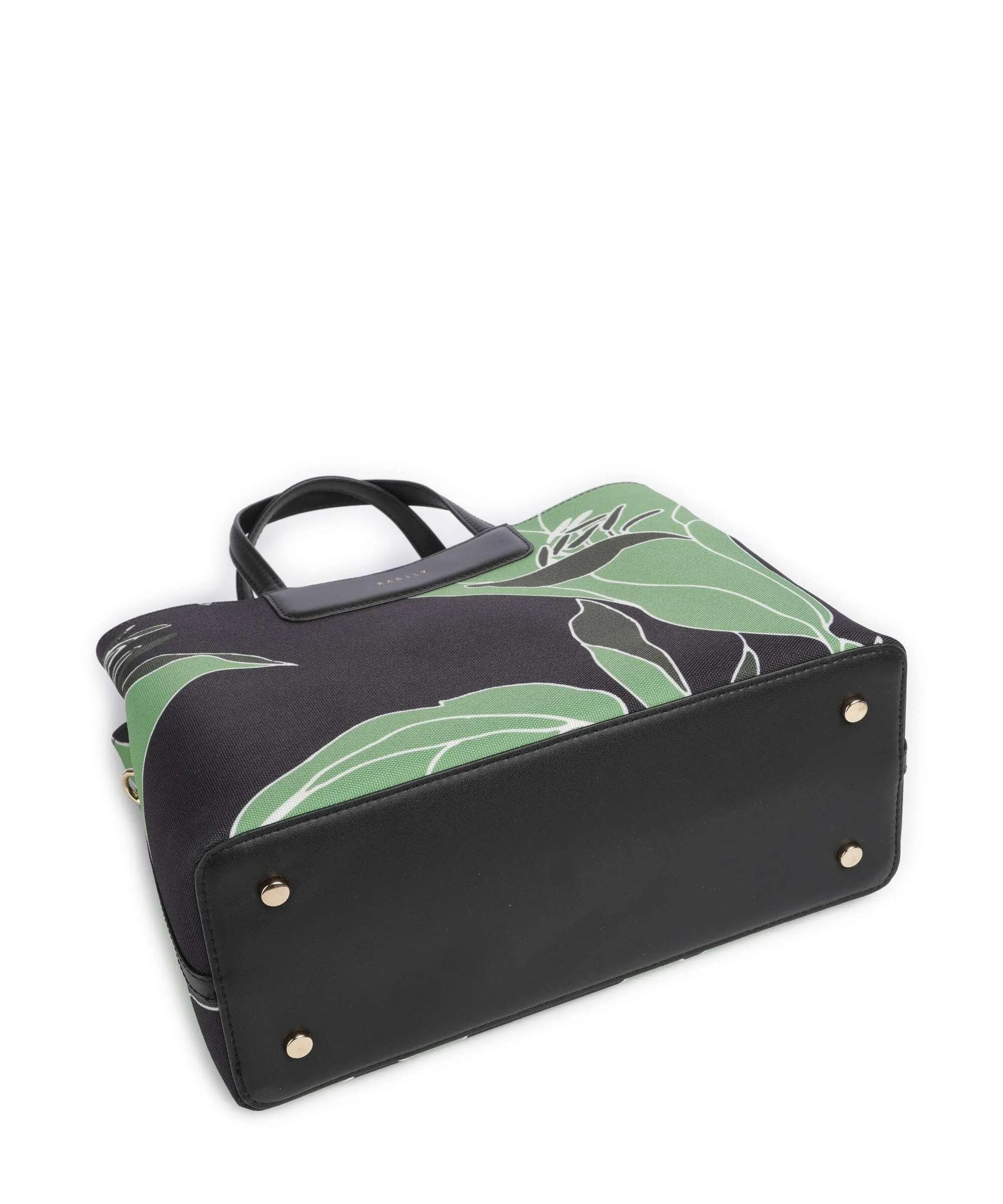  Radley London Southwell Gardens Floral Borsa a mano tissu nero  