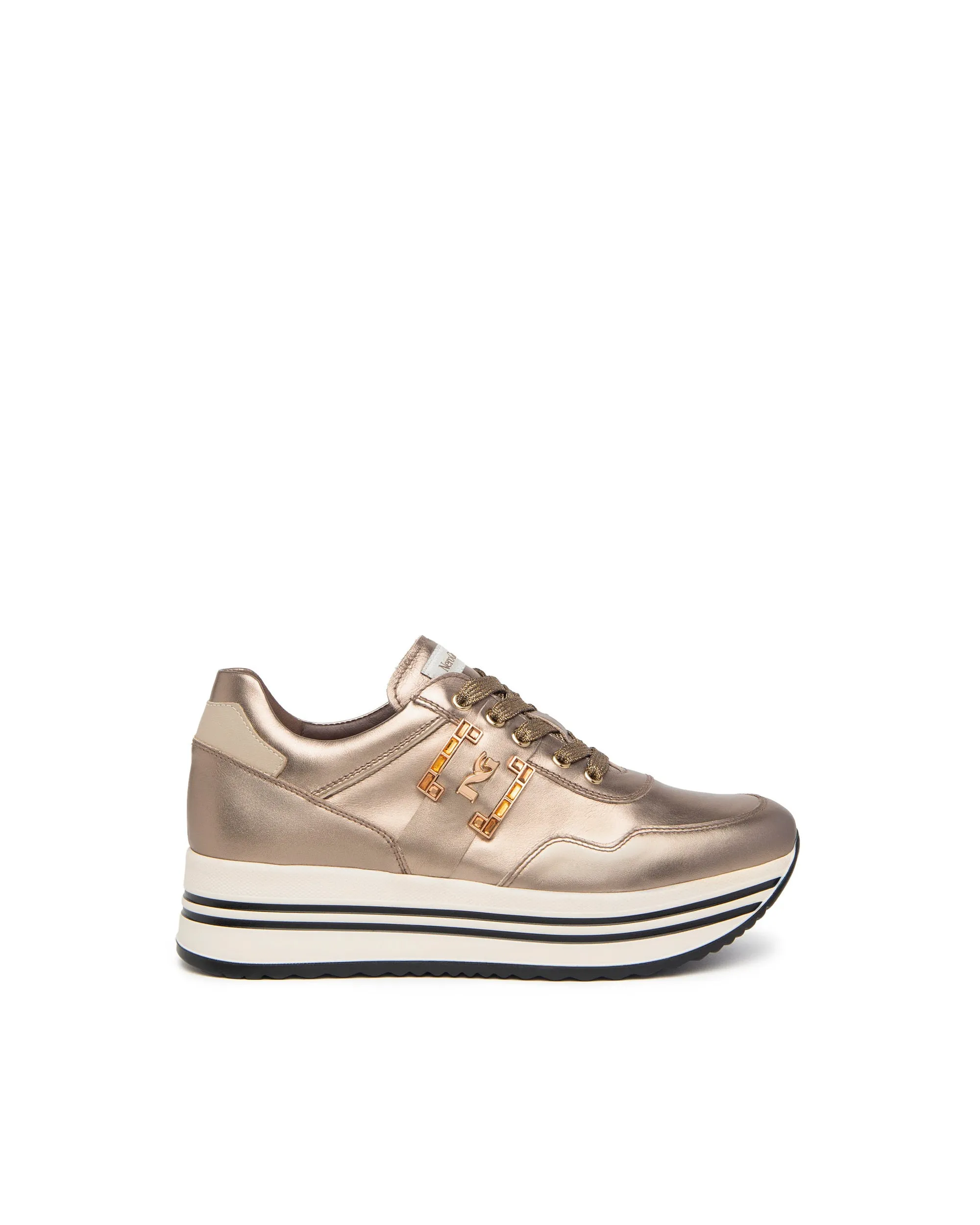 Scarpe da ginnastica dorate di Malus