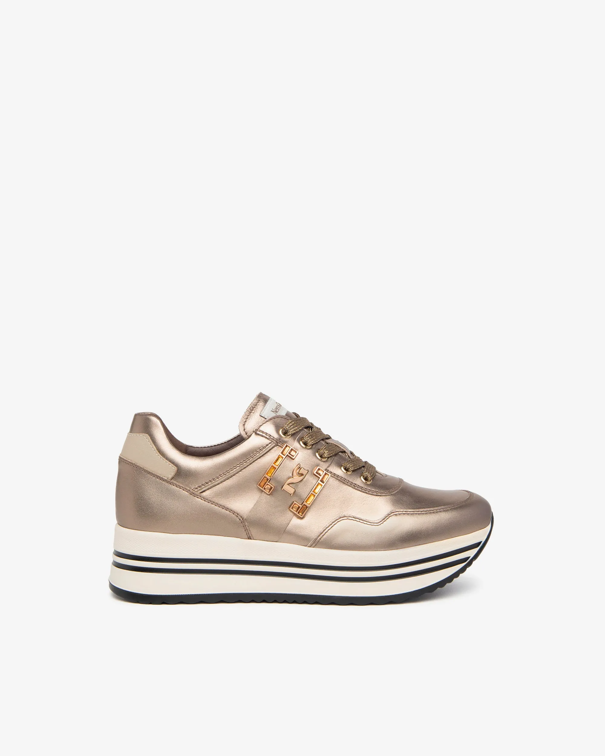 Scarpe da ginnastica dorate di Malus