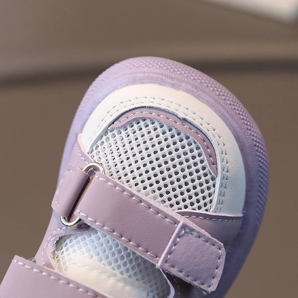 Scarpe da ginnastica per bambini scavate Viola Grigio Bianco Scarpe sportive estive Nuovo arrivo Sandali con plateau freschi per
