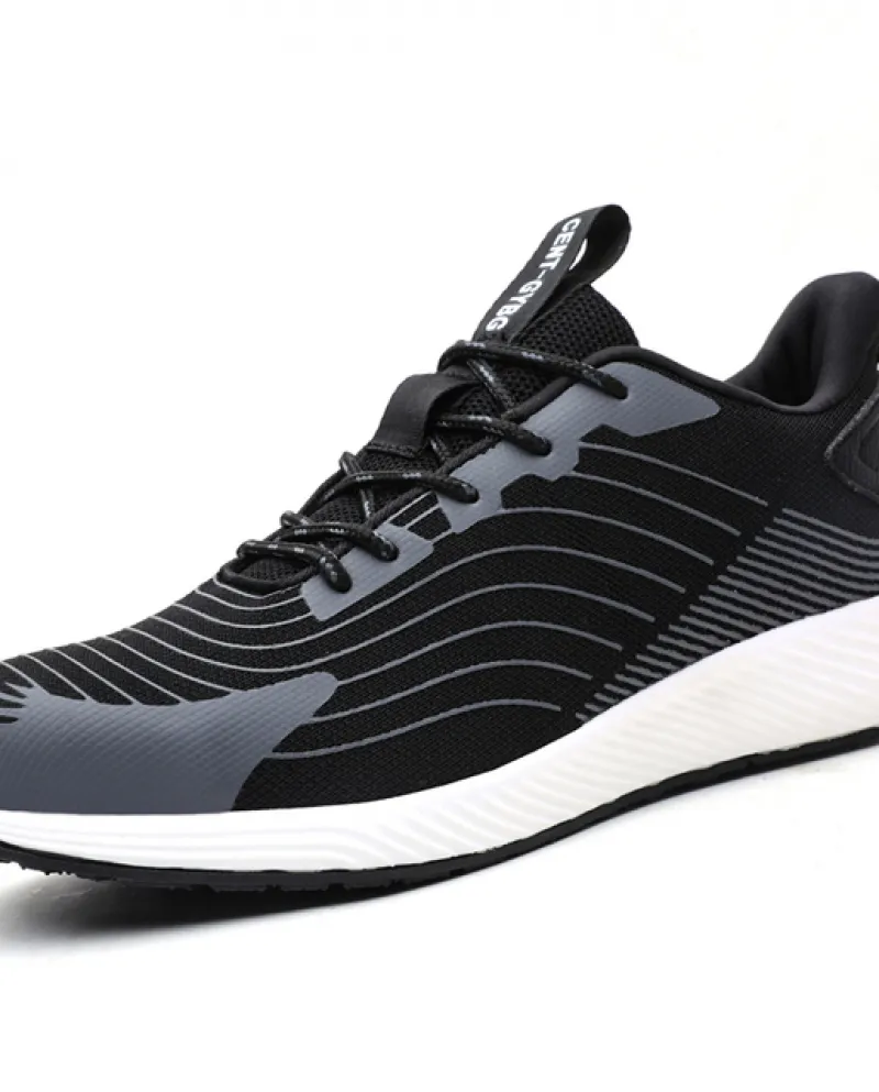 Scarpe sportive leggere e anti-perforanti con punta in acciaio standard e scarpe da lavoro antinfortunistiche realizzate in Chin