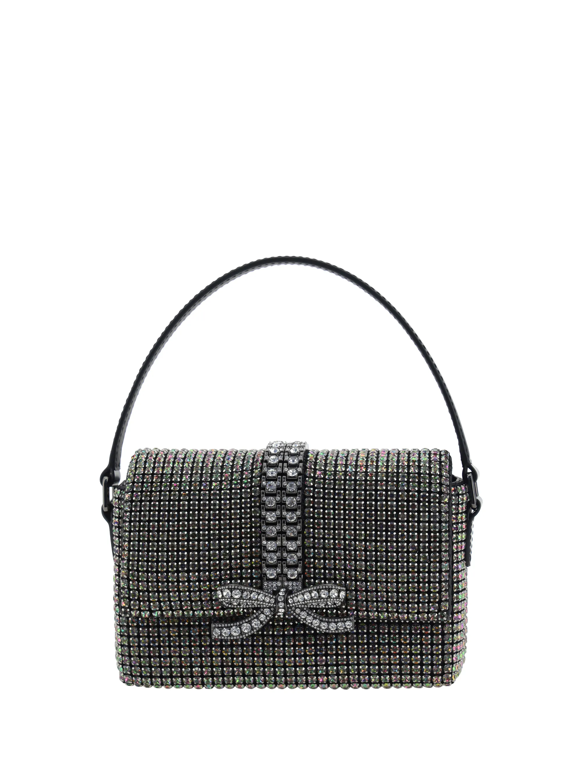     SELF-PORTRAIT  Borsa a Mano Baguette Strass
