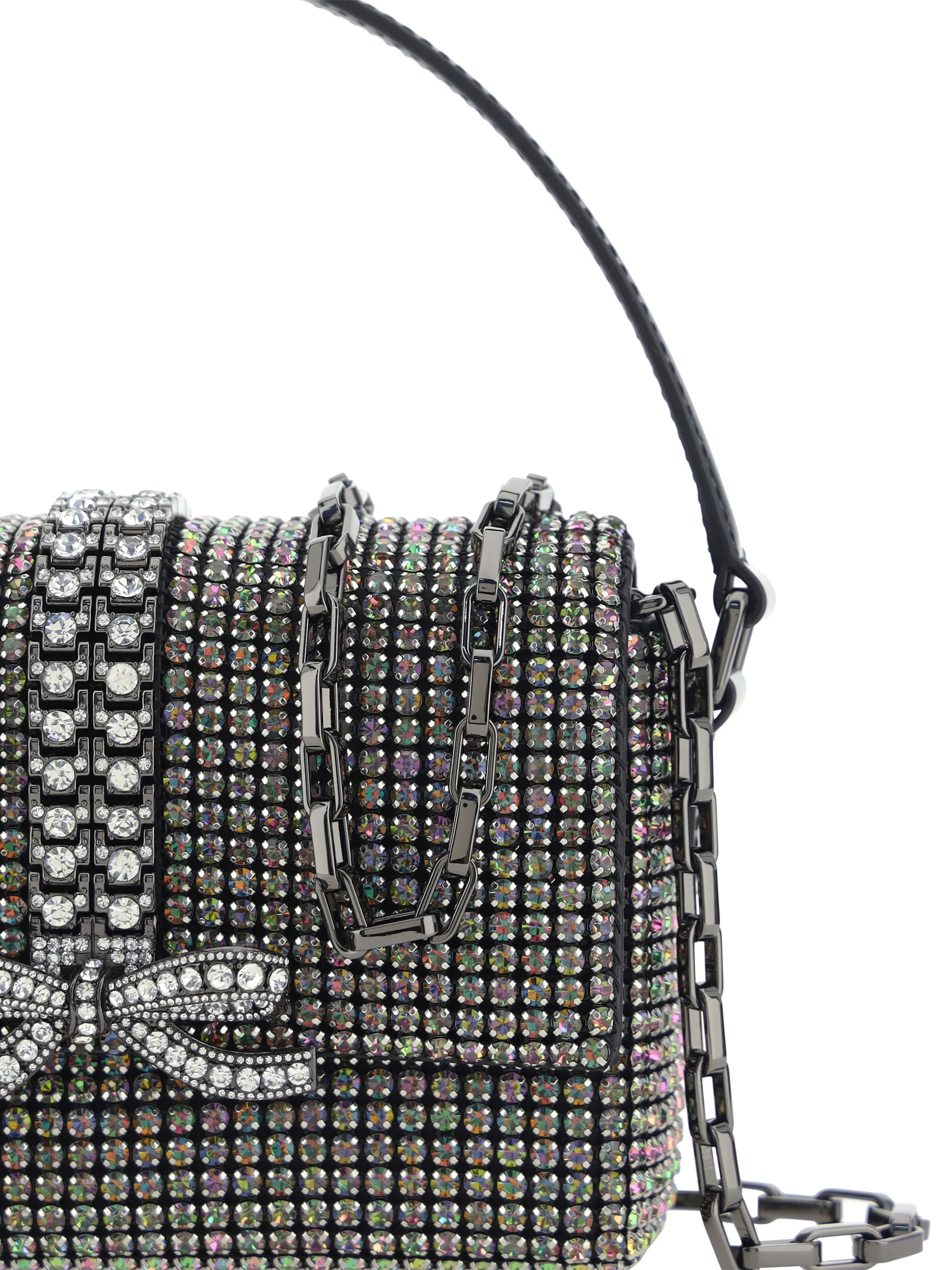    SELF-PORTRAIT  Borsa a Mano Baguette Strass