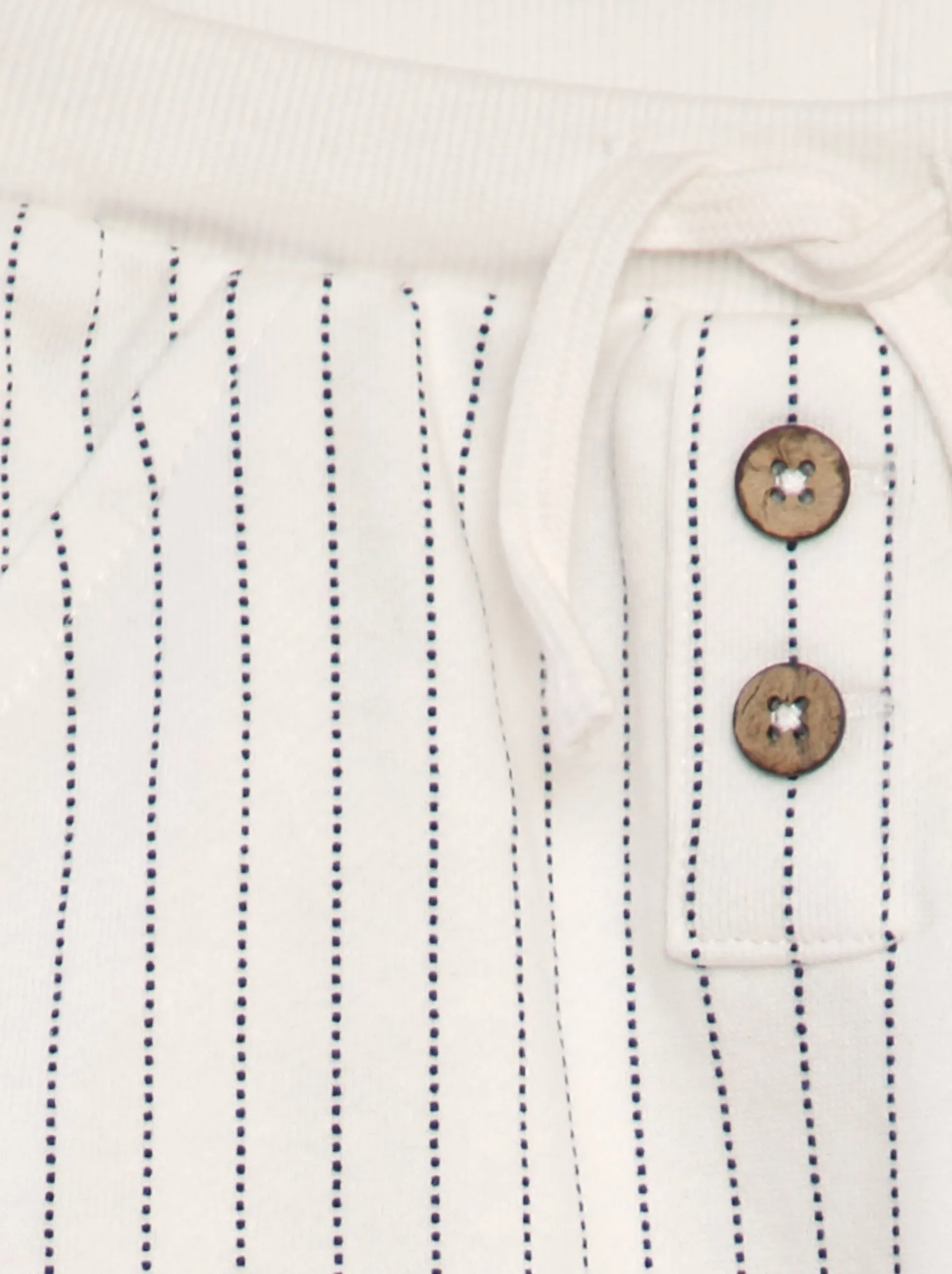 Shorts in tessuto felpato con stampa - BIANCO