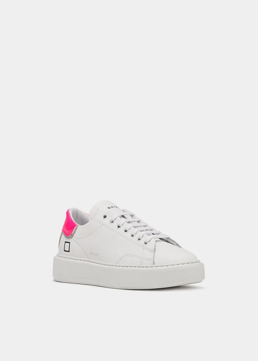 SNEAKERS Donna DATE W381-SF-FL-WF SFERA FLUO WHITE/FUXIA