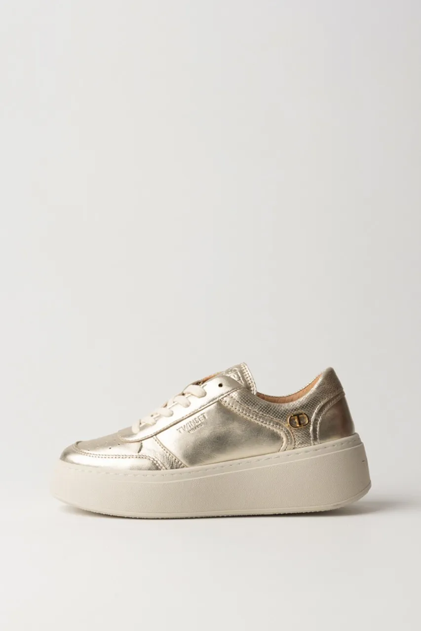 Sneakers platform Oro