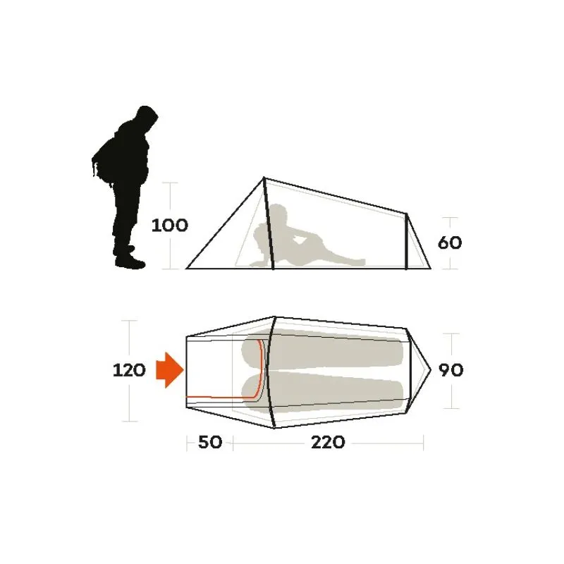 Tenda Ferrino Imbragatura 2 (sabbia)