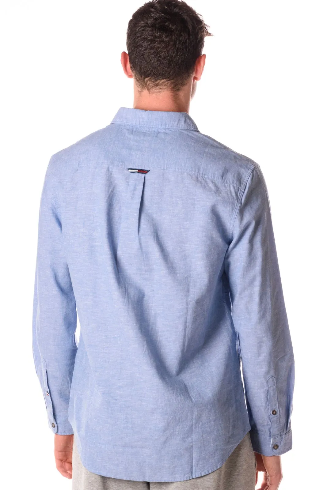 Tommy Hilfiger Camicia Linen Spring Uomo