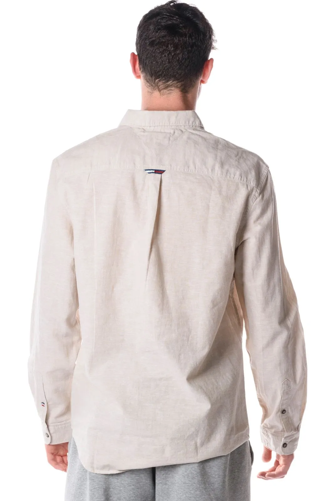 Tommy Hilfiger Camicia Linen Spring Uomo