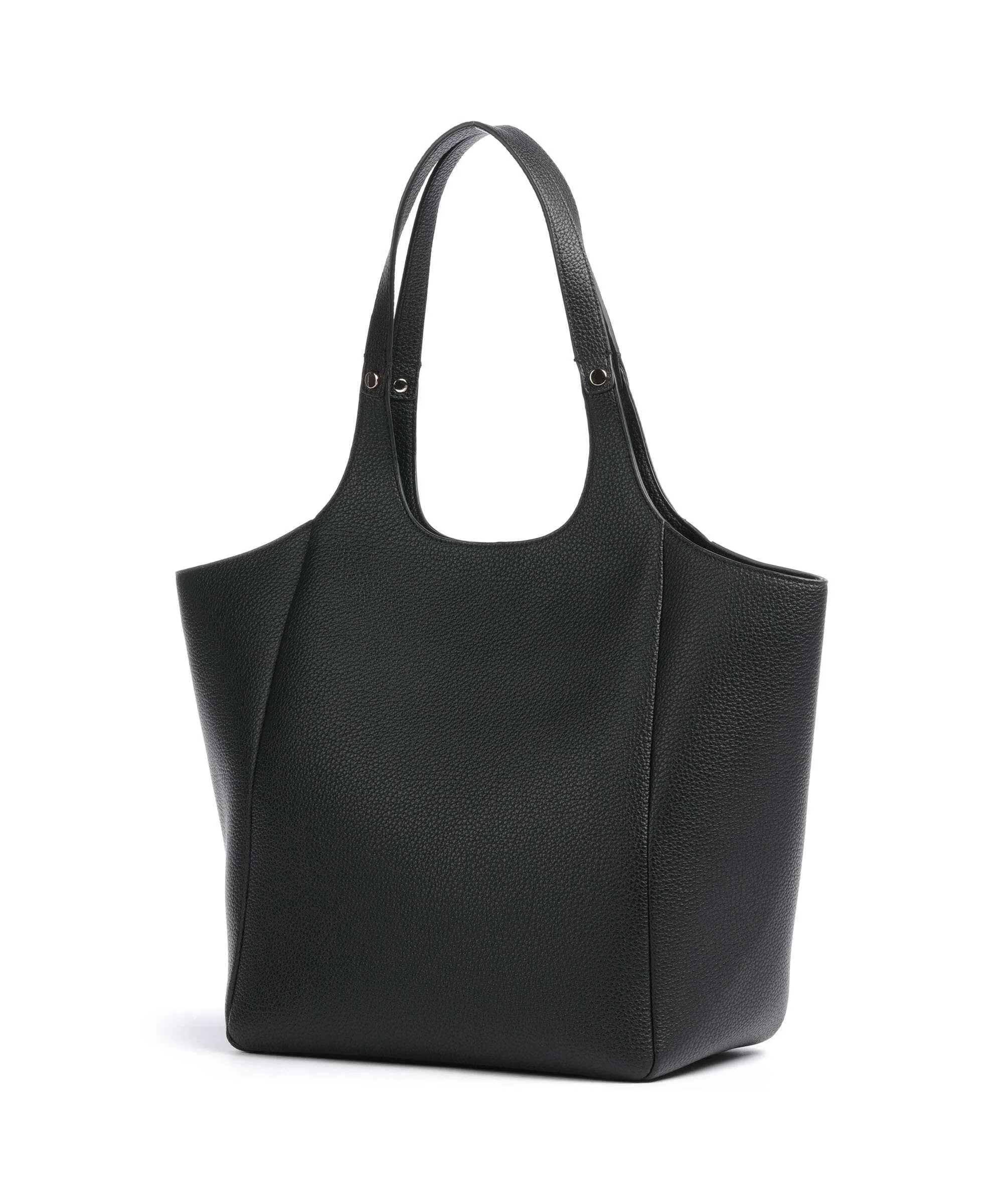  Twinset Zip 2.0 Borsa shopper pelle sintetica nero  
