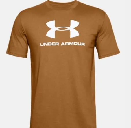 UNDER ARMOUR T-SHIRT SPORTSTYLE GIALLO SENAPE