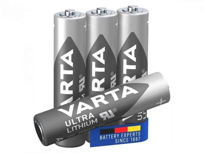 Varta Ultra Lithium AA 4 pile